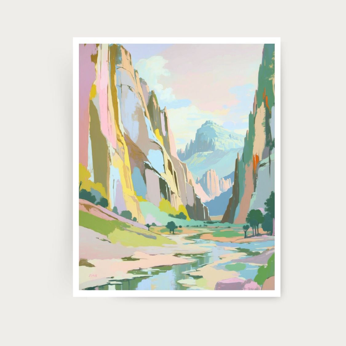 Zion National Park- Utah Print