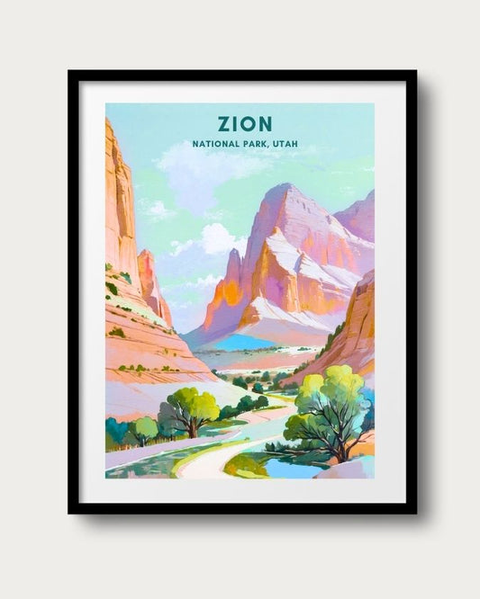 Zion National Park Print