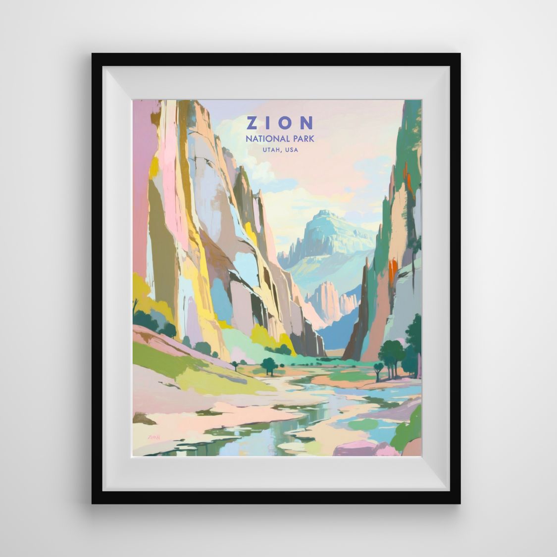 Zion National Park- Utah Print